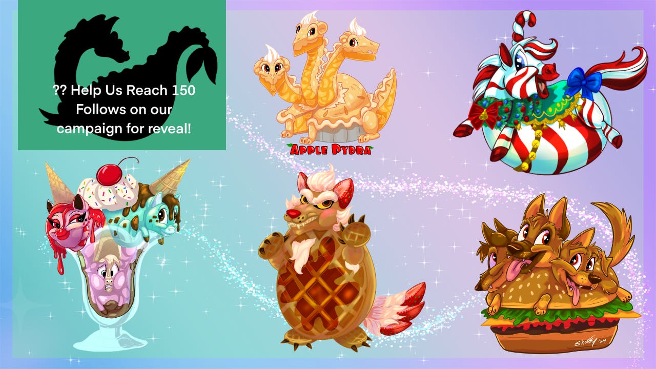 Mythical Munchies Enamel Pin