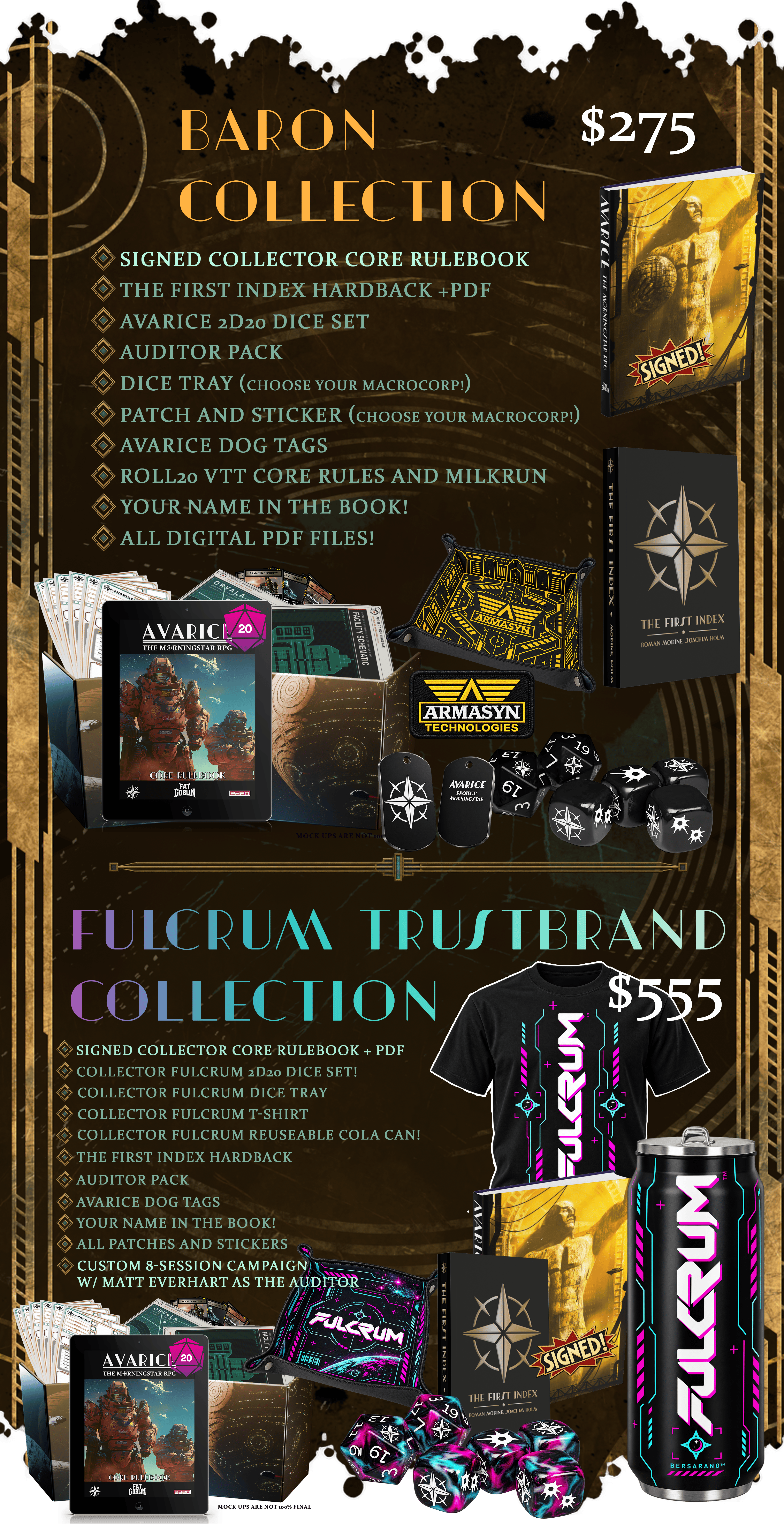 Avarice: The Project Morningstar RPG - BackerKit