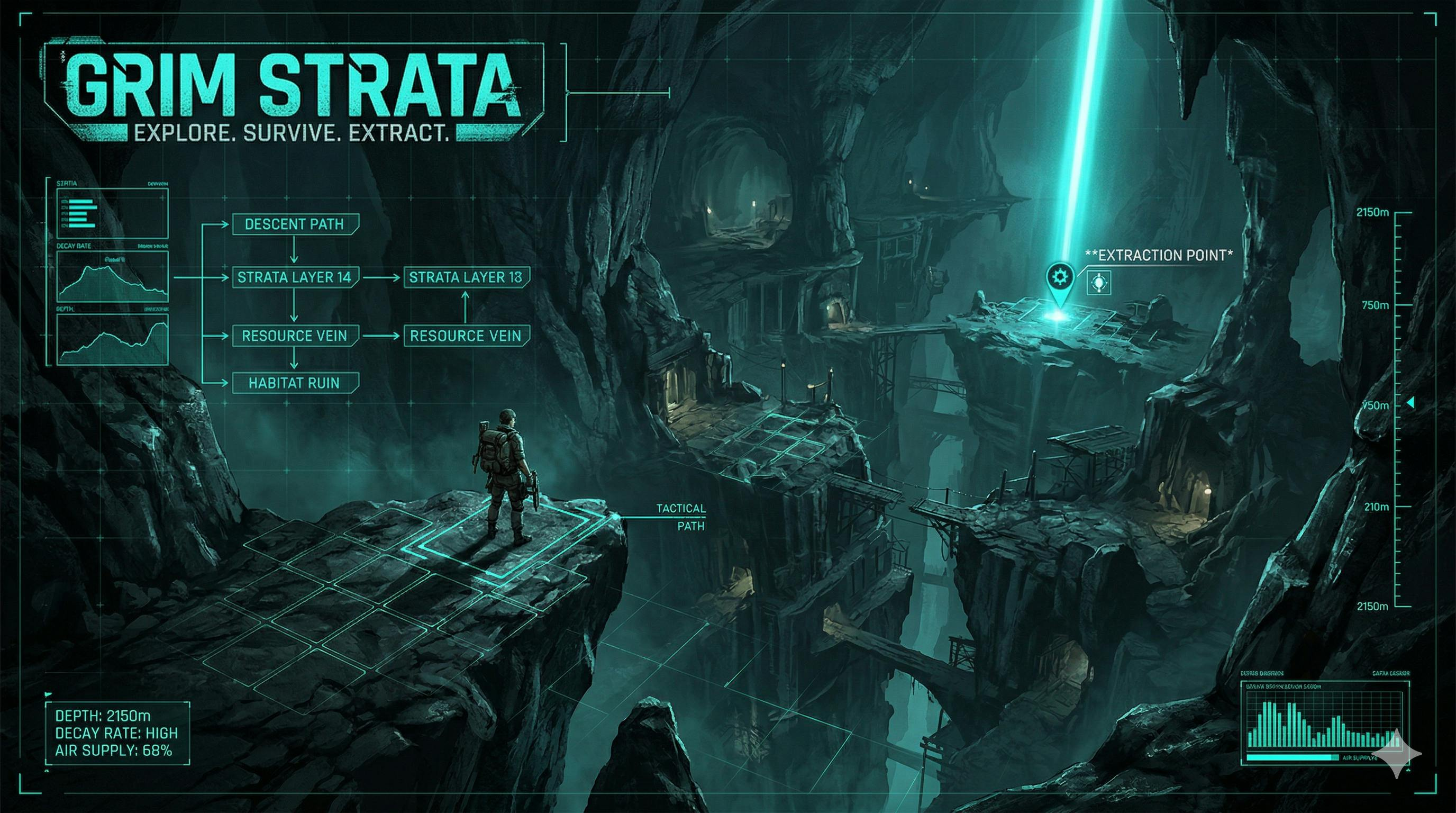 Grimstrata: A Tactical Extraction RPG