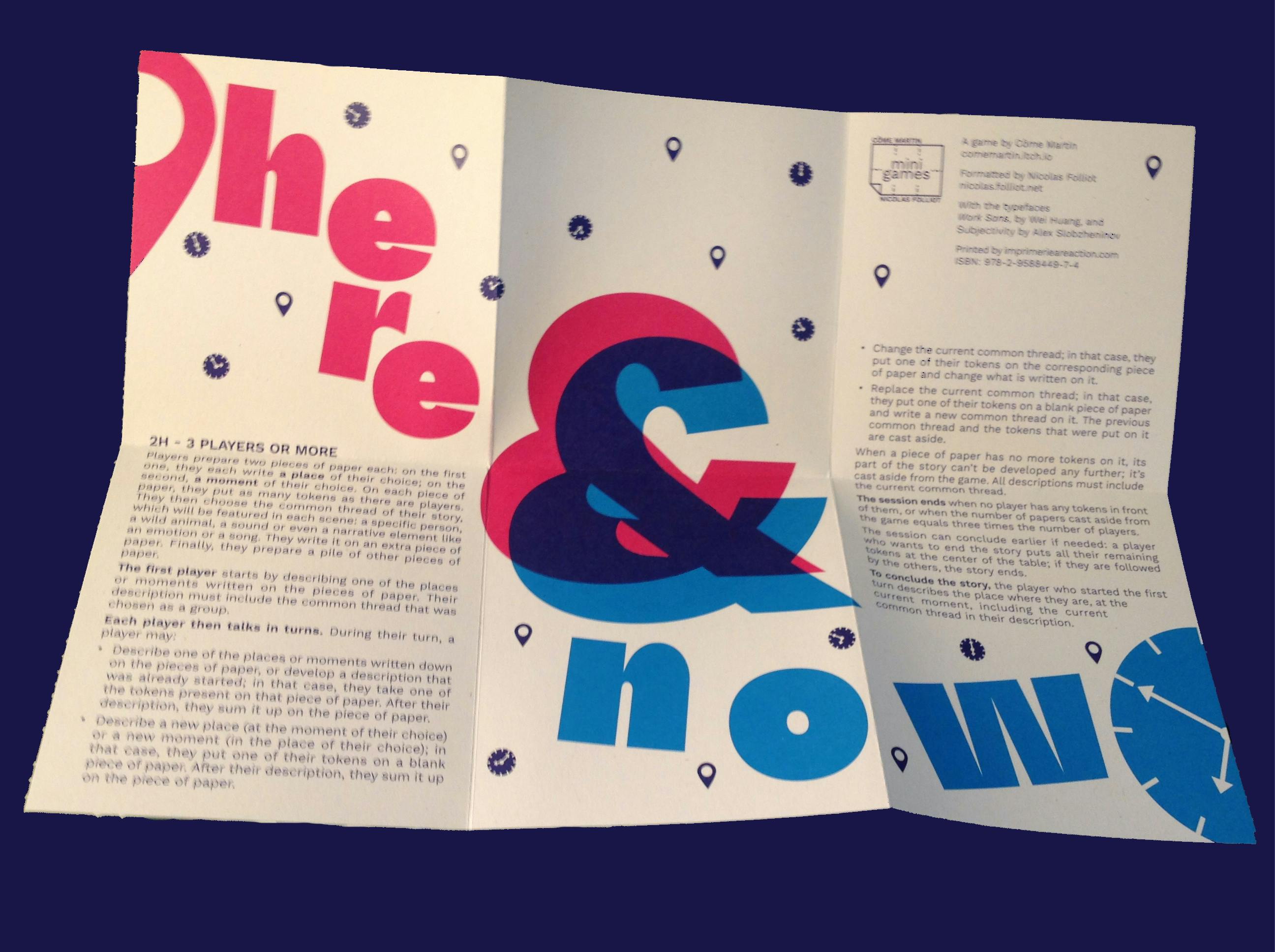 [EN] Printed copy of Here & Now