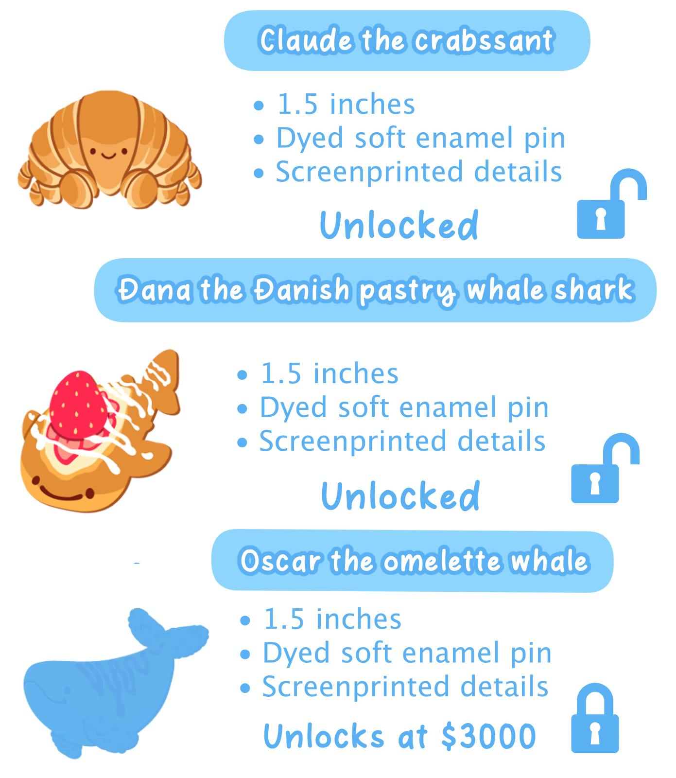 Unlock Oscar the Omelette Whale!