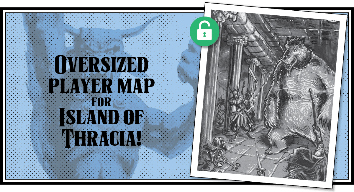 Oversized player map for Island of Thracia!