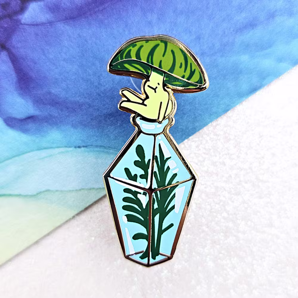 "If It Fits, I Sits" Enamel Pin