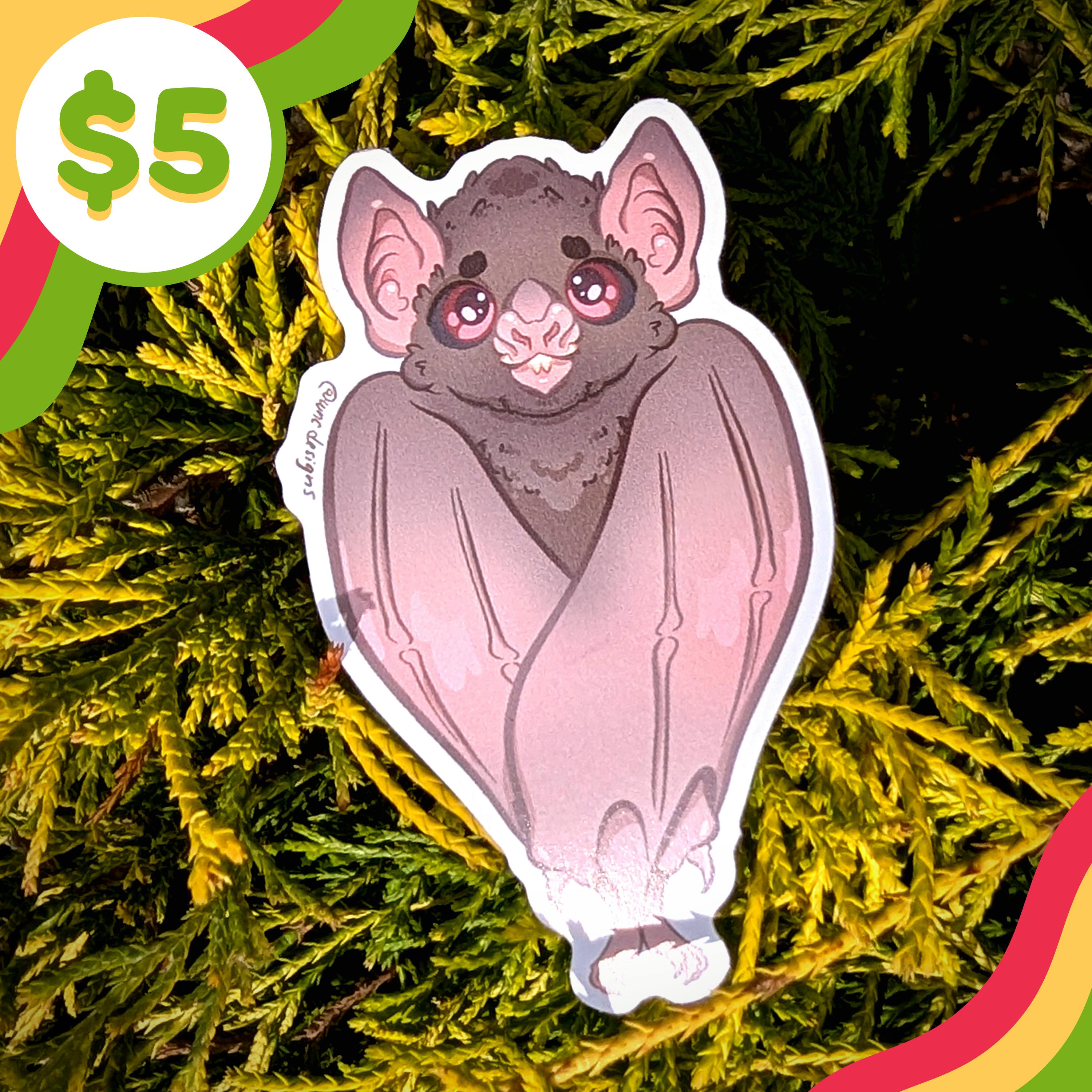 🦇 Bat Sticker - Vampire Bat 🦇