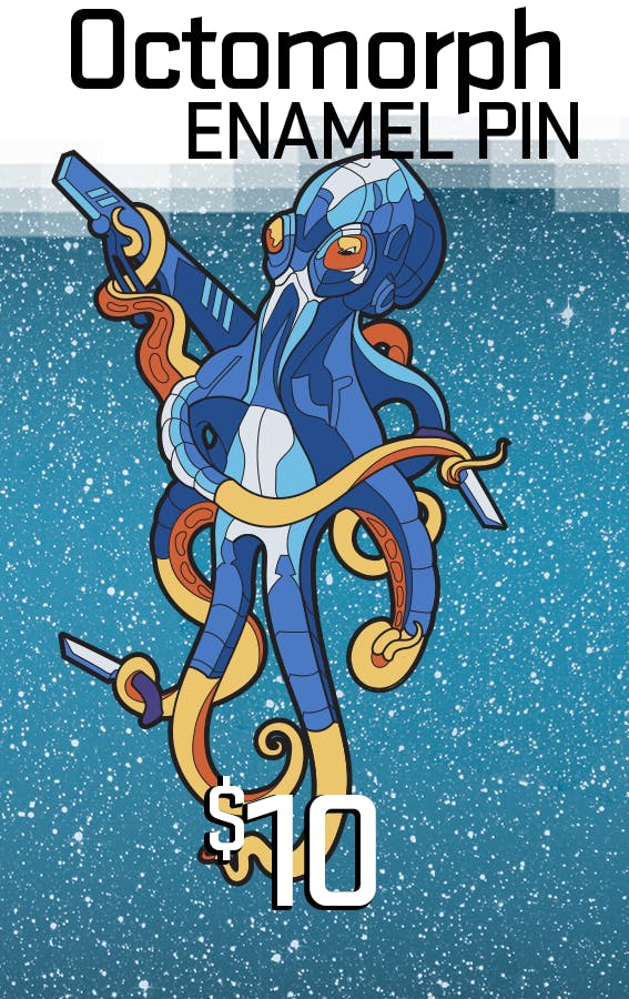 Octomorph Pin