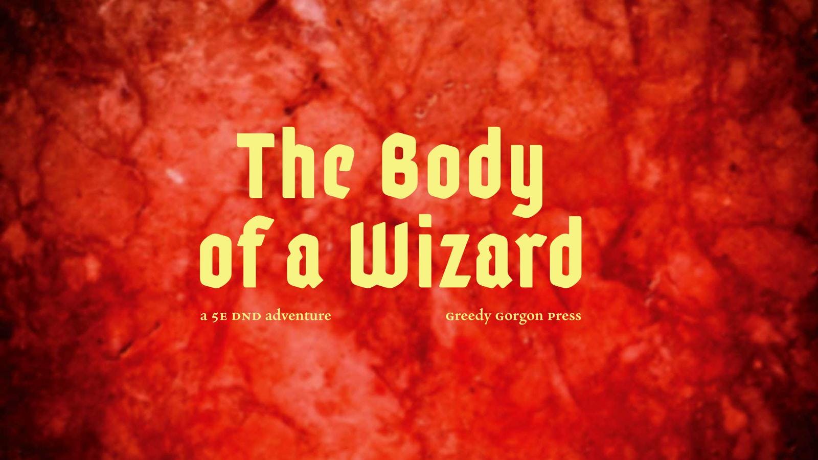 Body of a Wizard Hardback Digital Zine