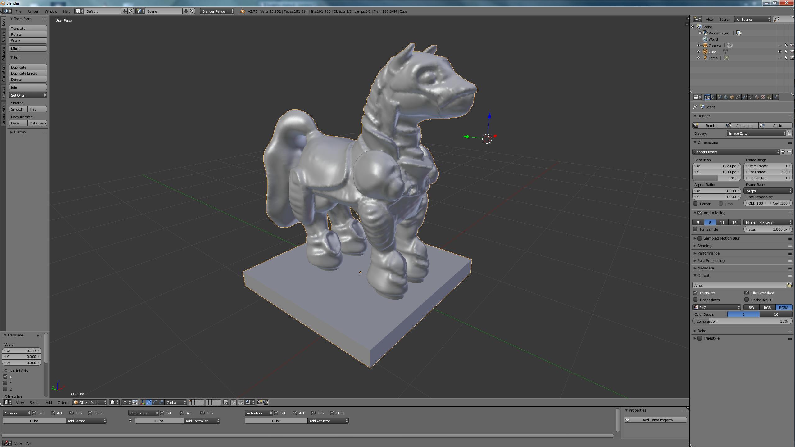 Earth-Bound Pony Miniature