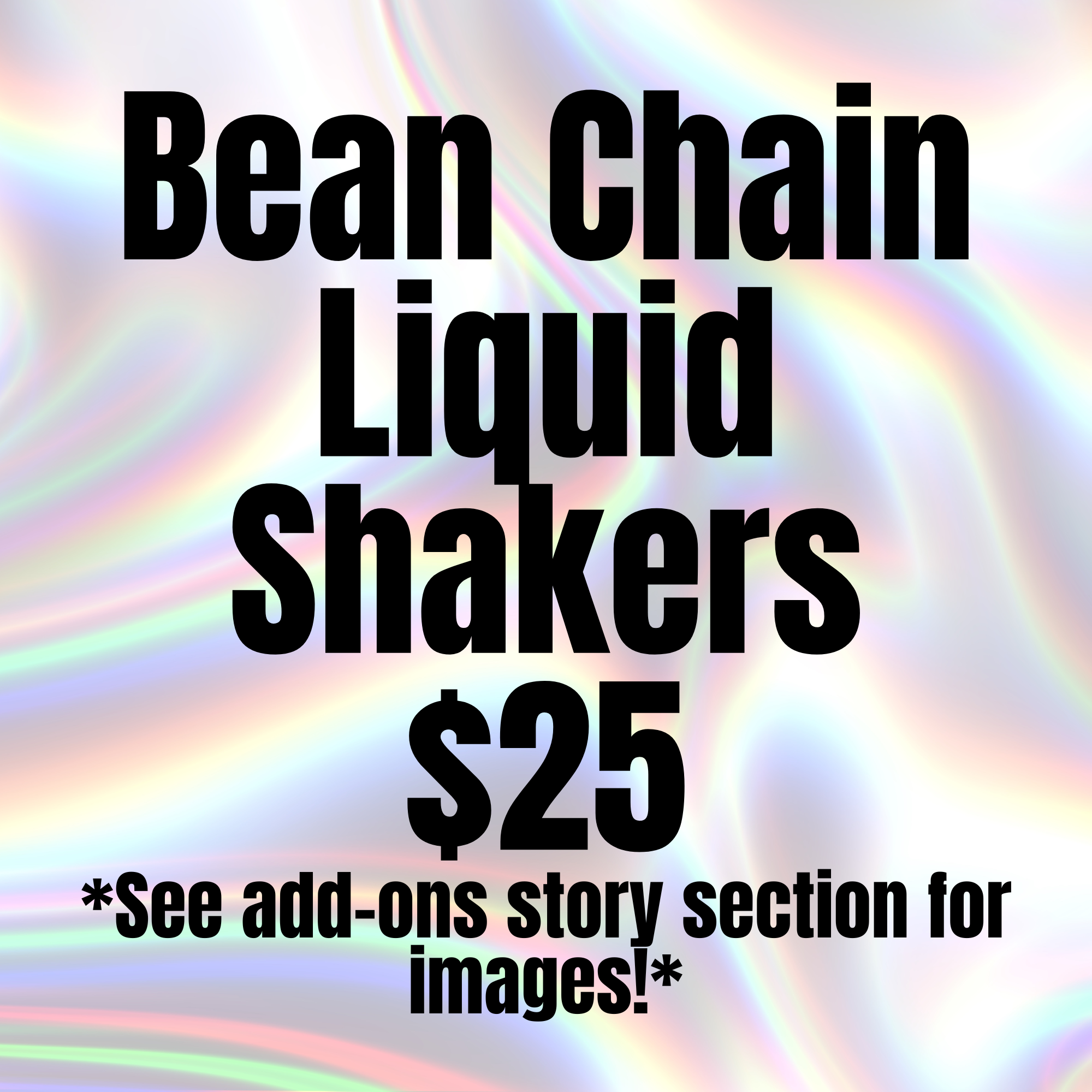 Bean Chain Liquid Shaker