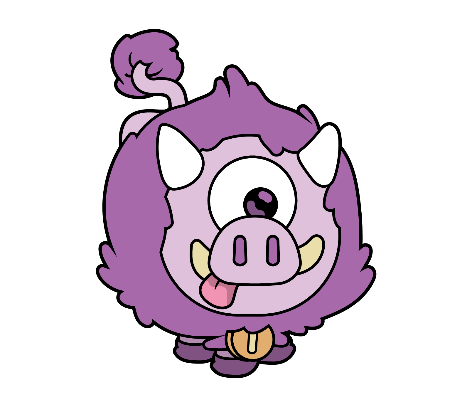 B - Uno the Fluffalo