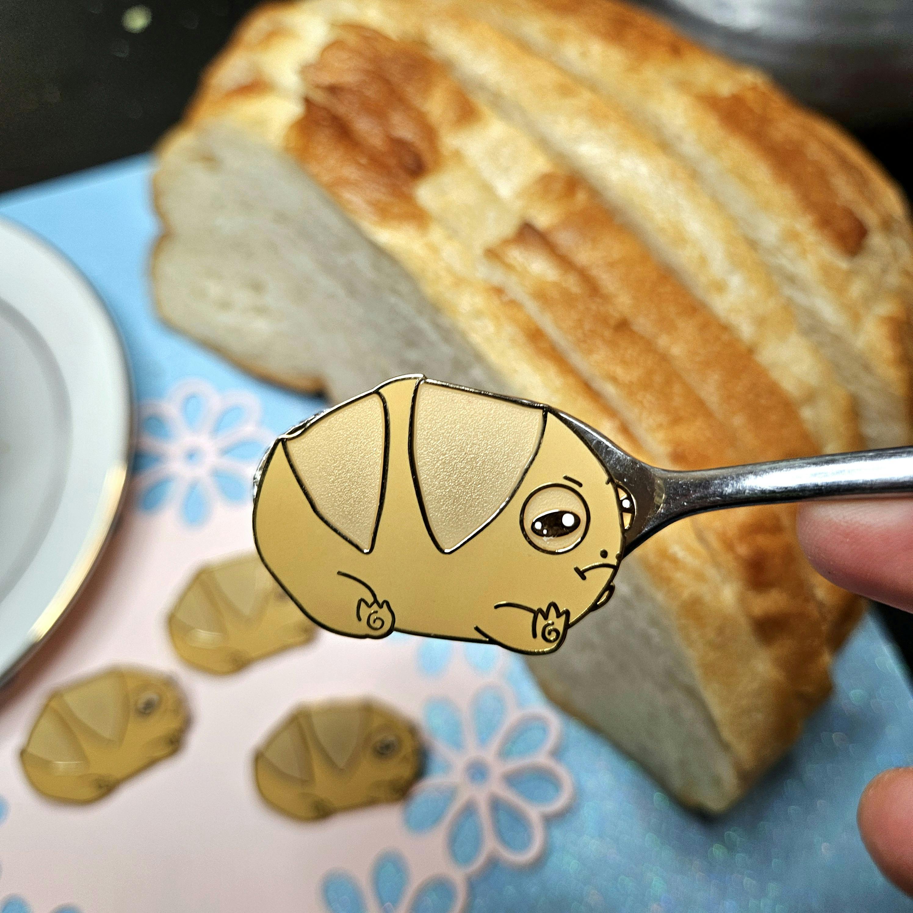 Sourdough Frog Enamel Pin