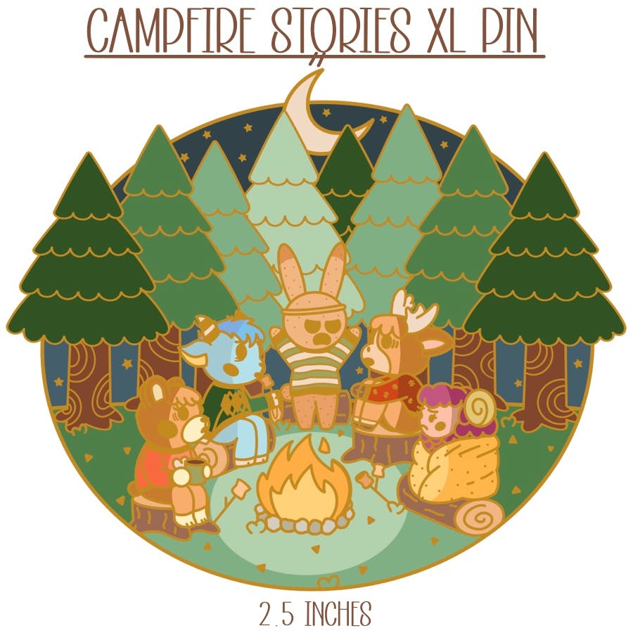 Campfire Stories XL Pin