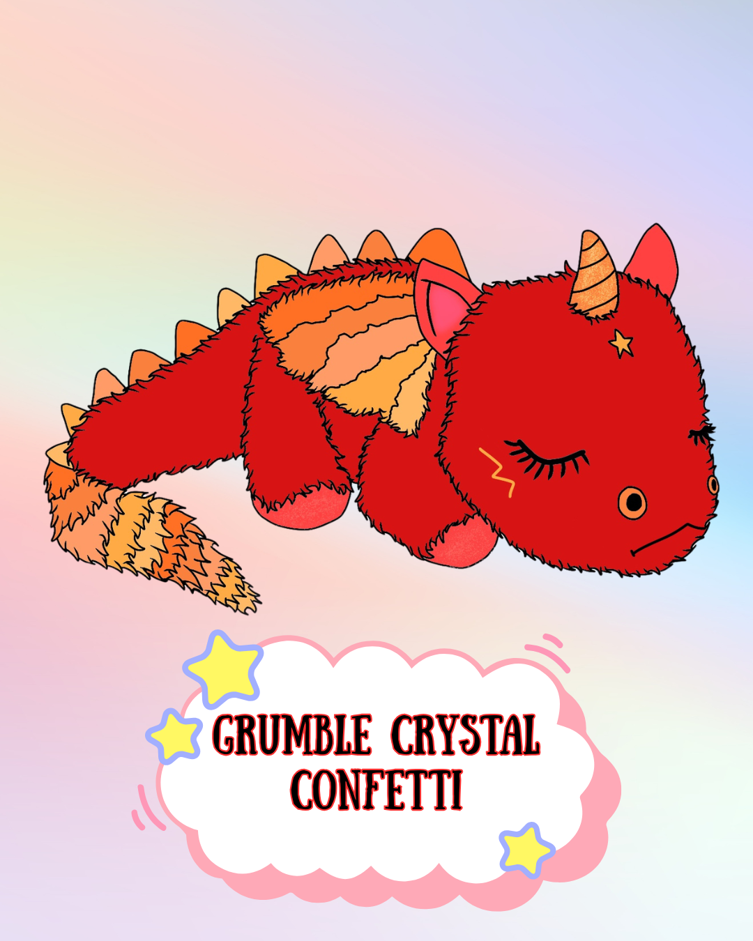 ✨Grumble Crystal Confetti Bag✨