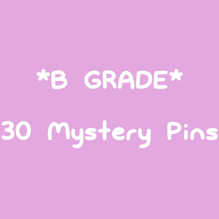 30 Mystery B Grade Pins