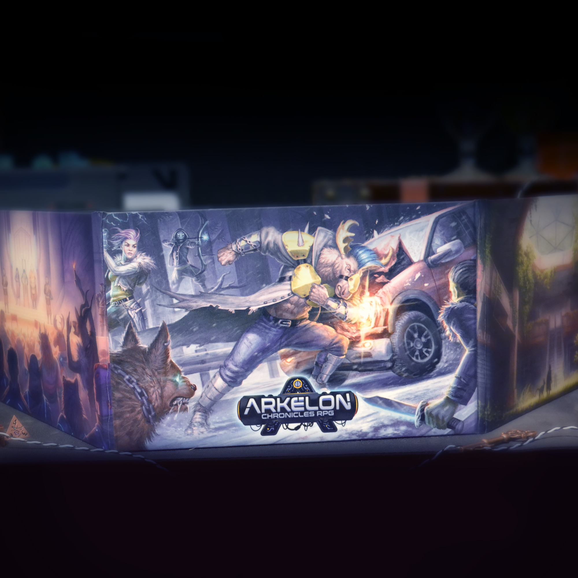 Arkelon Chronicles Game Master Screen - Physical