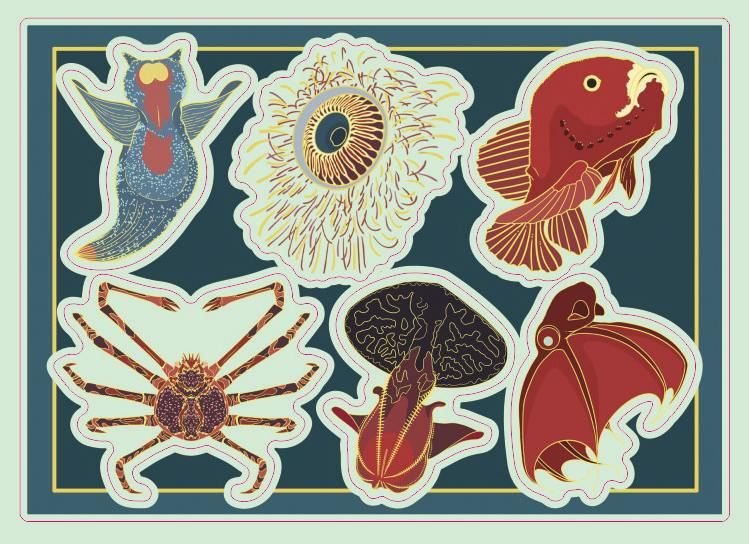Blood Moon Sticker Sheet	