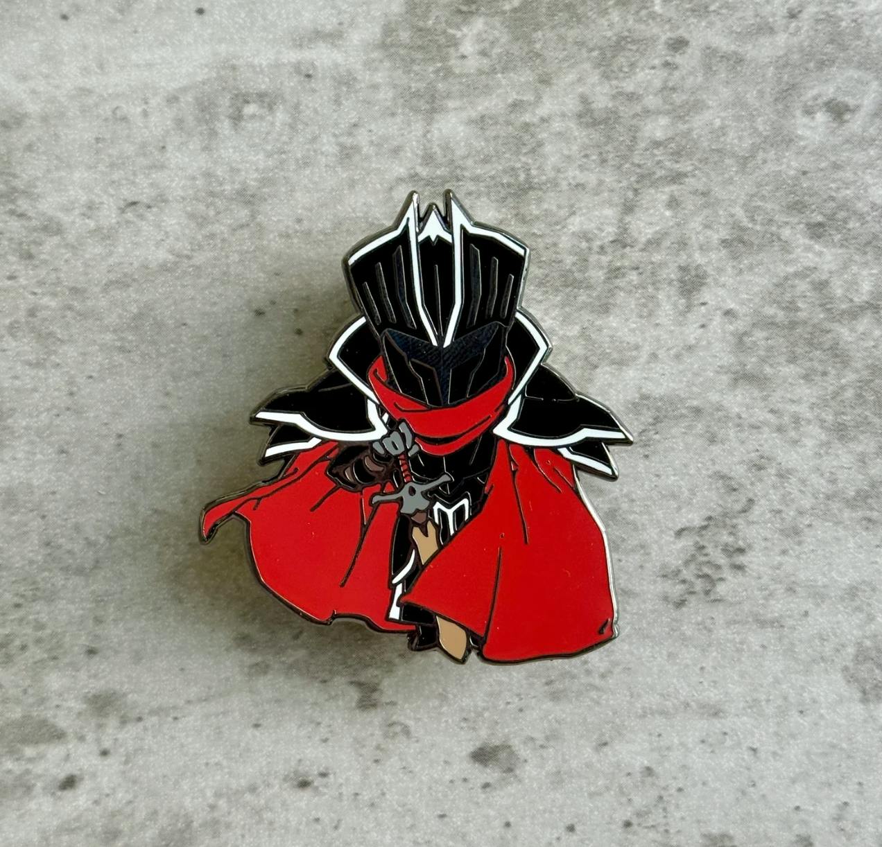 Black Knight Enamel Pin