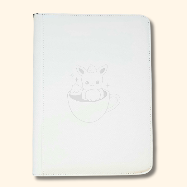 Hot Chocolate Standard Binder (White)