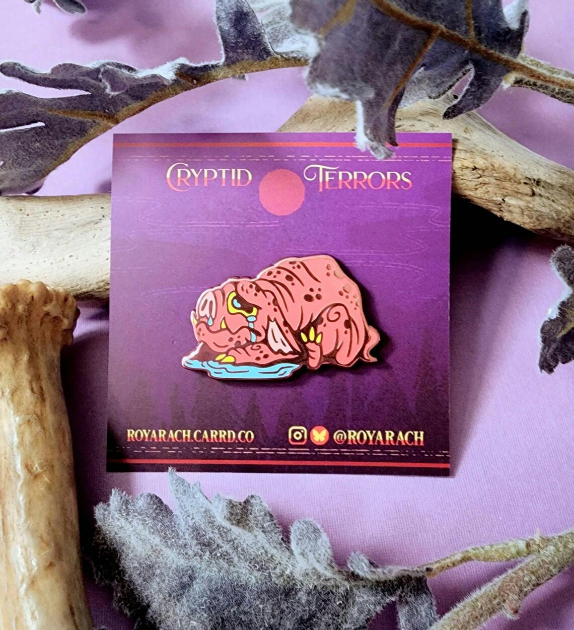 Cryptid Terrors | Squonk Enamel Pin