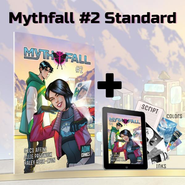 Mythfall #2 Physical Edition - Allie Preswick Cover