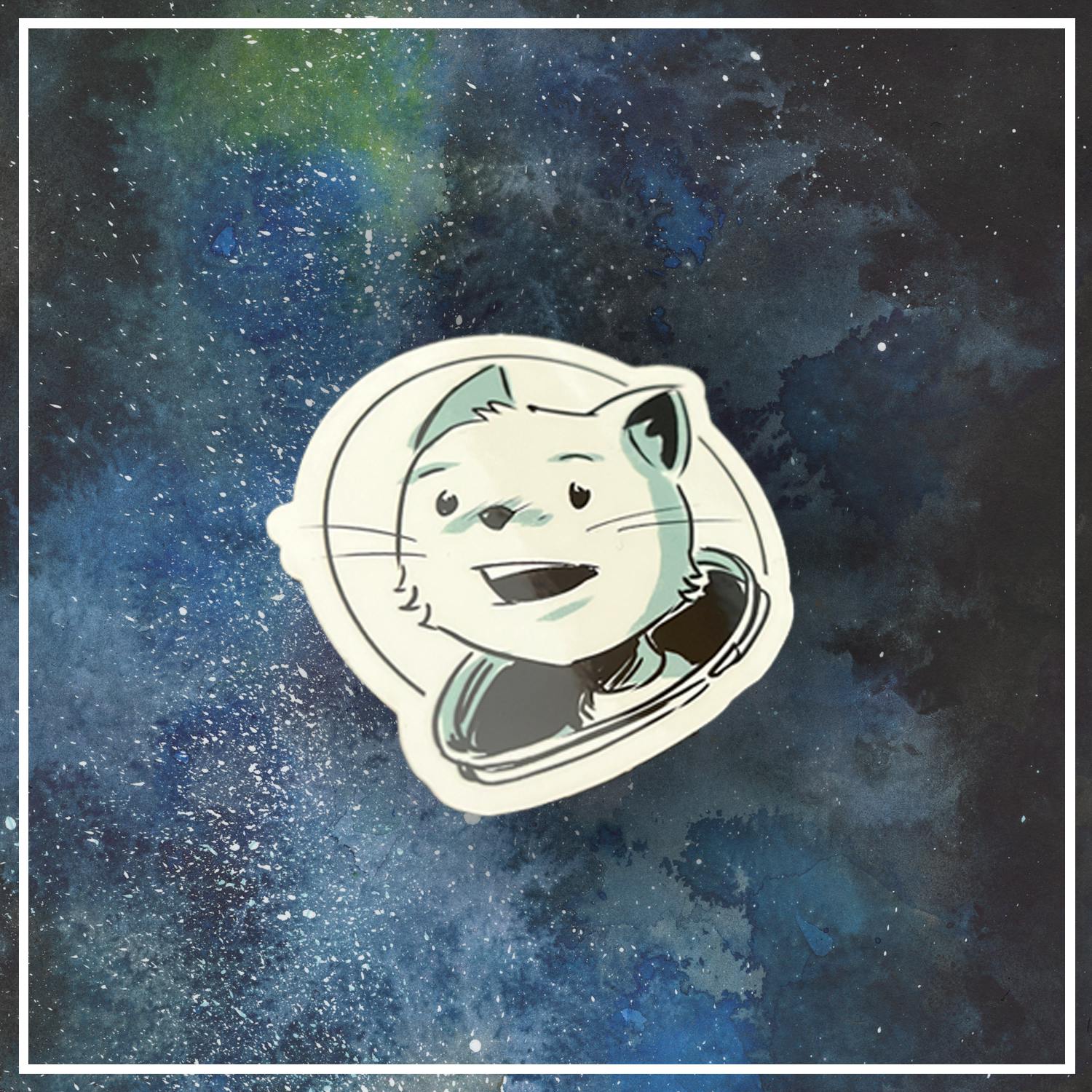 SpaceCat Sticker
