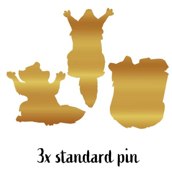 3 Standard Pins