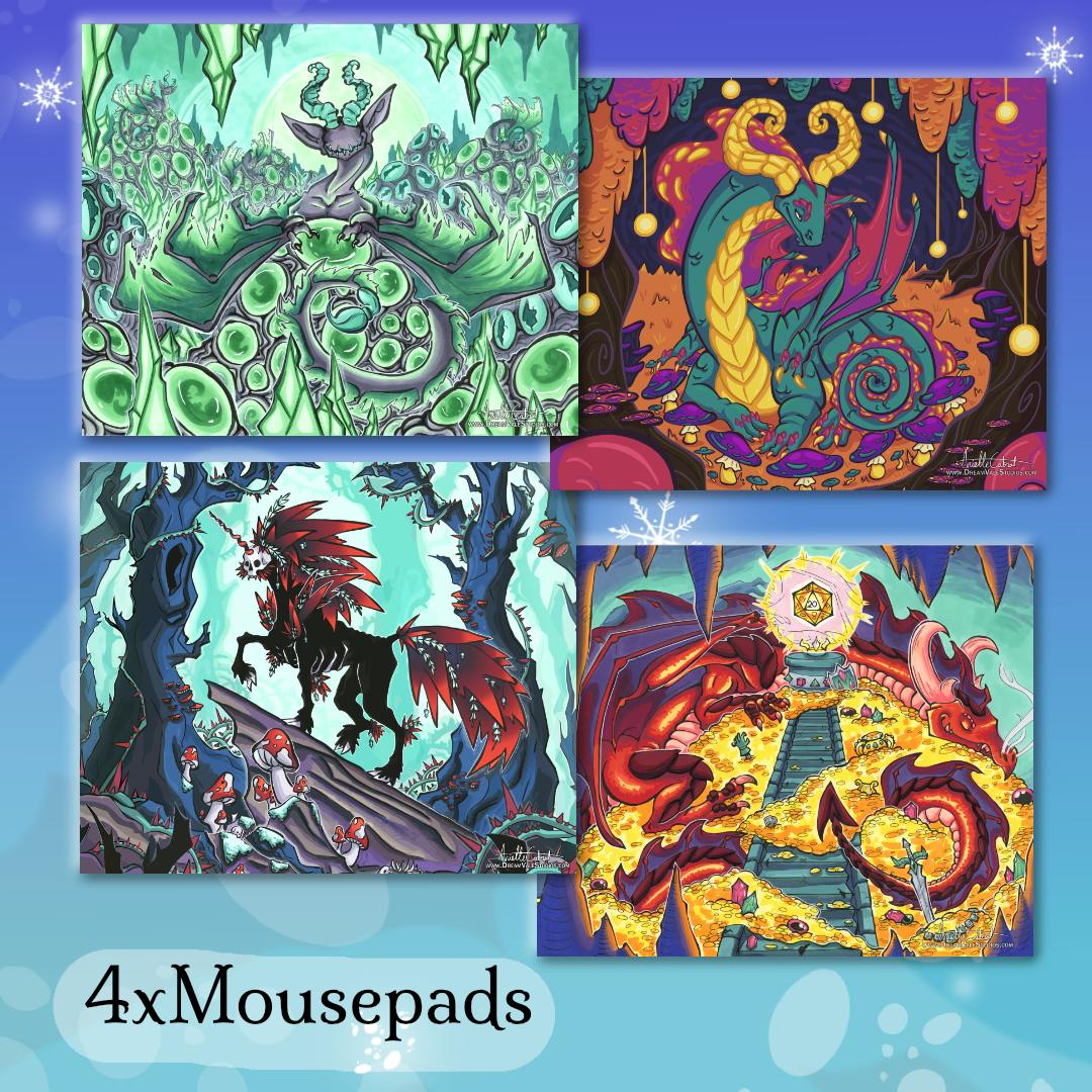 The Full Spread - Mousepad Bundle