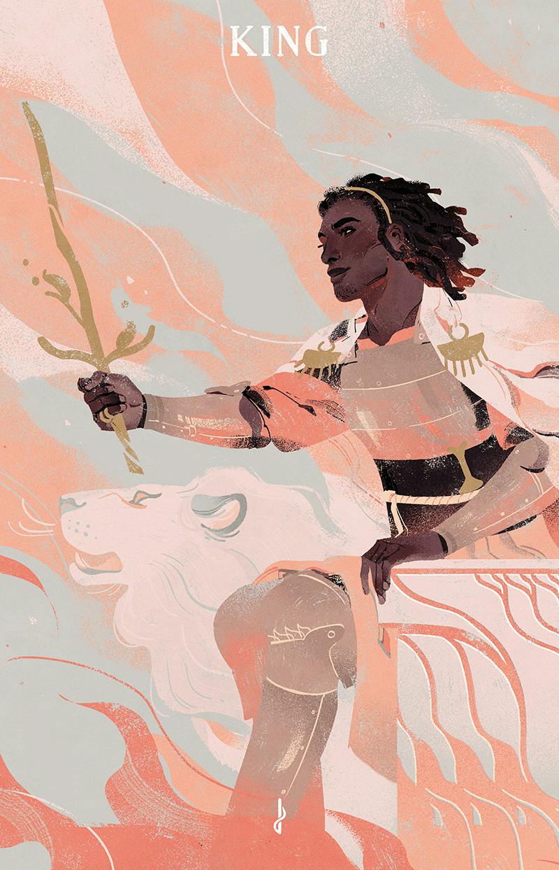 [KING OF WANDS] Attack the group, focusing on stopping the magician.