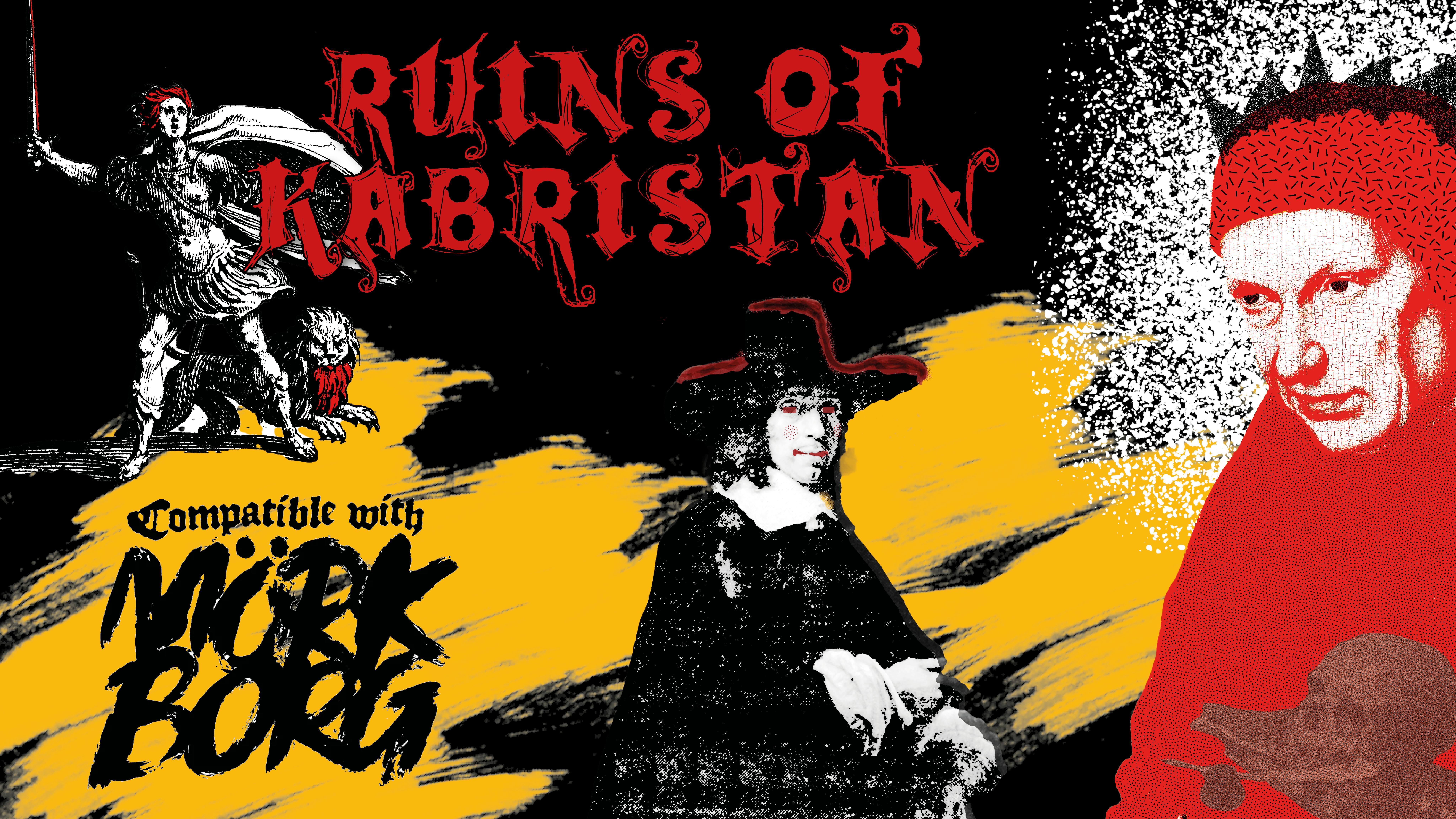 Ruins of Kabristan - A Mörk Borg Zine