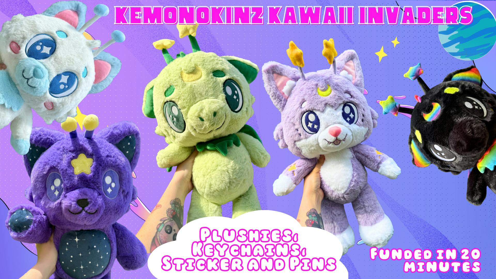 Launch Party | Kemonokinz Kawaii Invaders - BackerKit