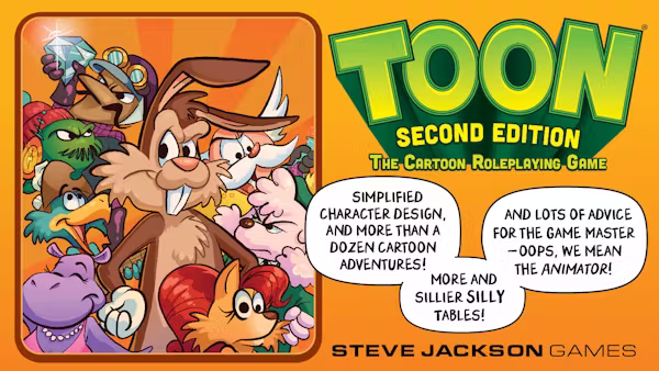 Toon the Cartoon Roleplaying Game Second Edition