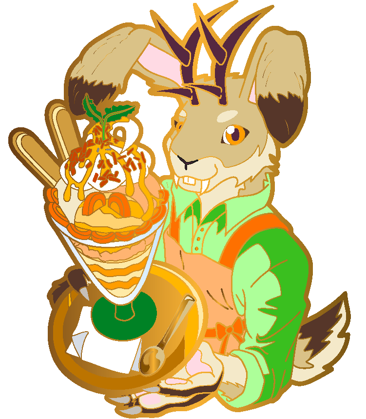 IceScream Cryptid - Hard Enamel Pin of your choise