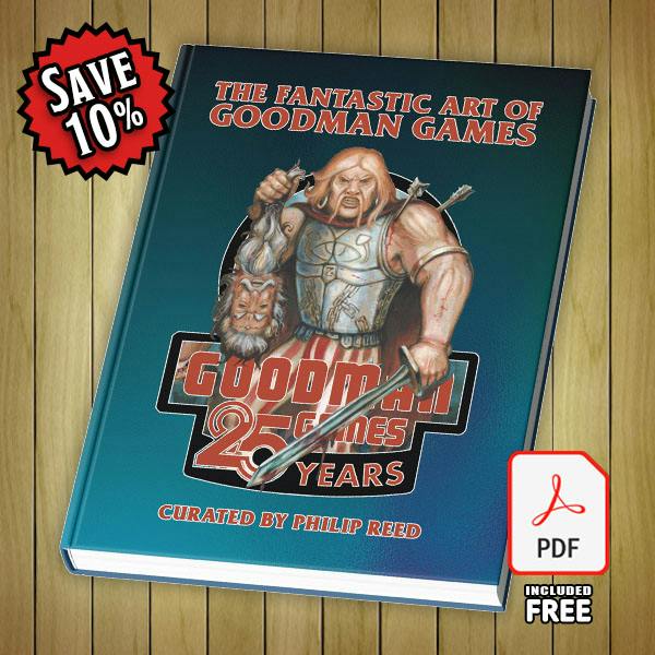The Fantastic  Art of Goodman Games, Doug Kovacs Cover (Print+PDF)