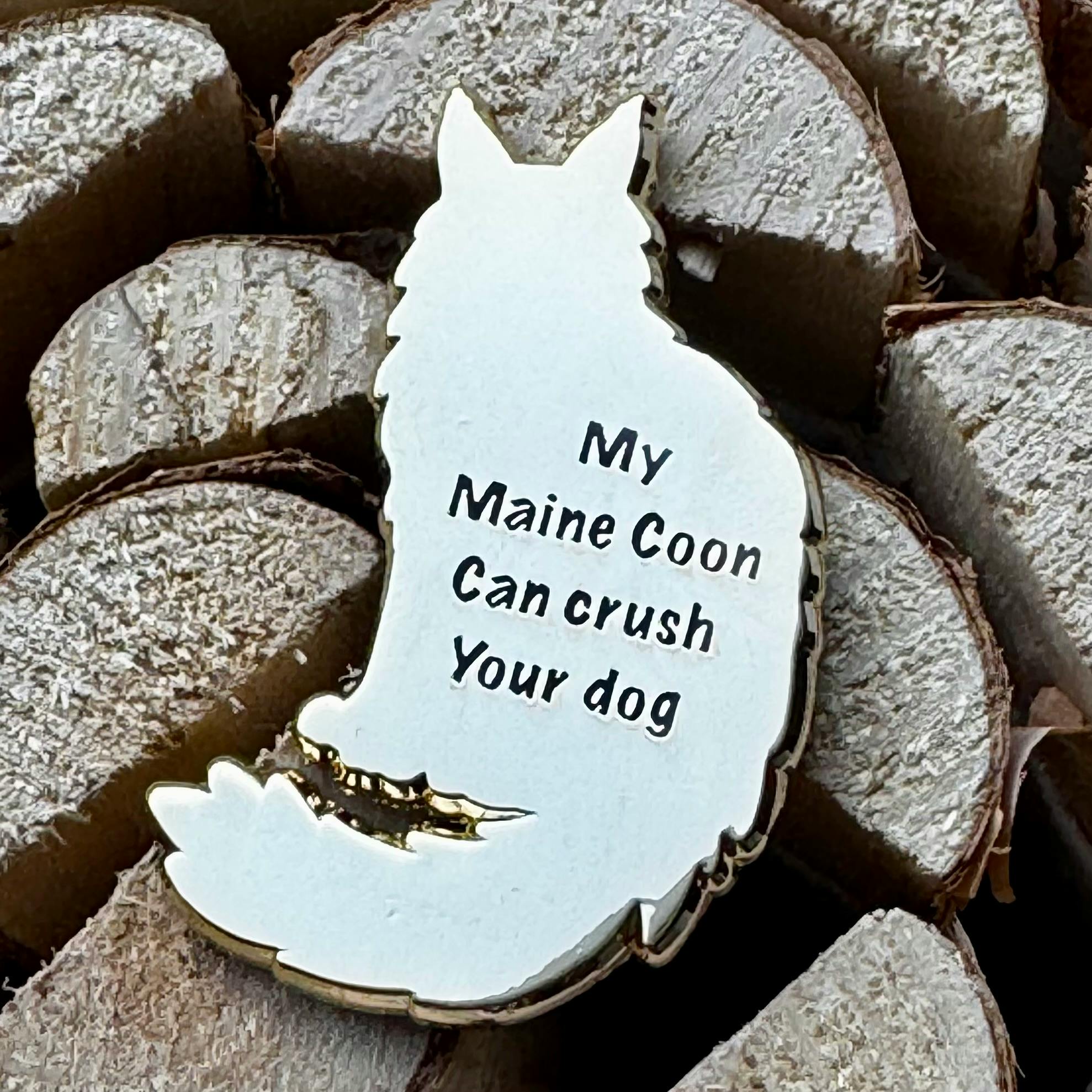 Crush Your Dog pin