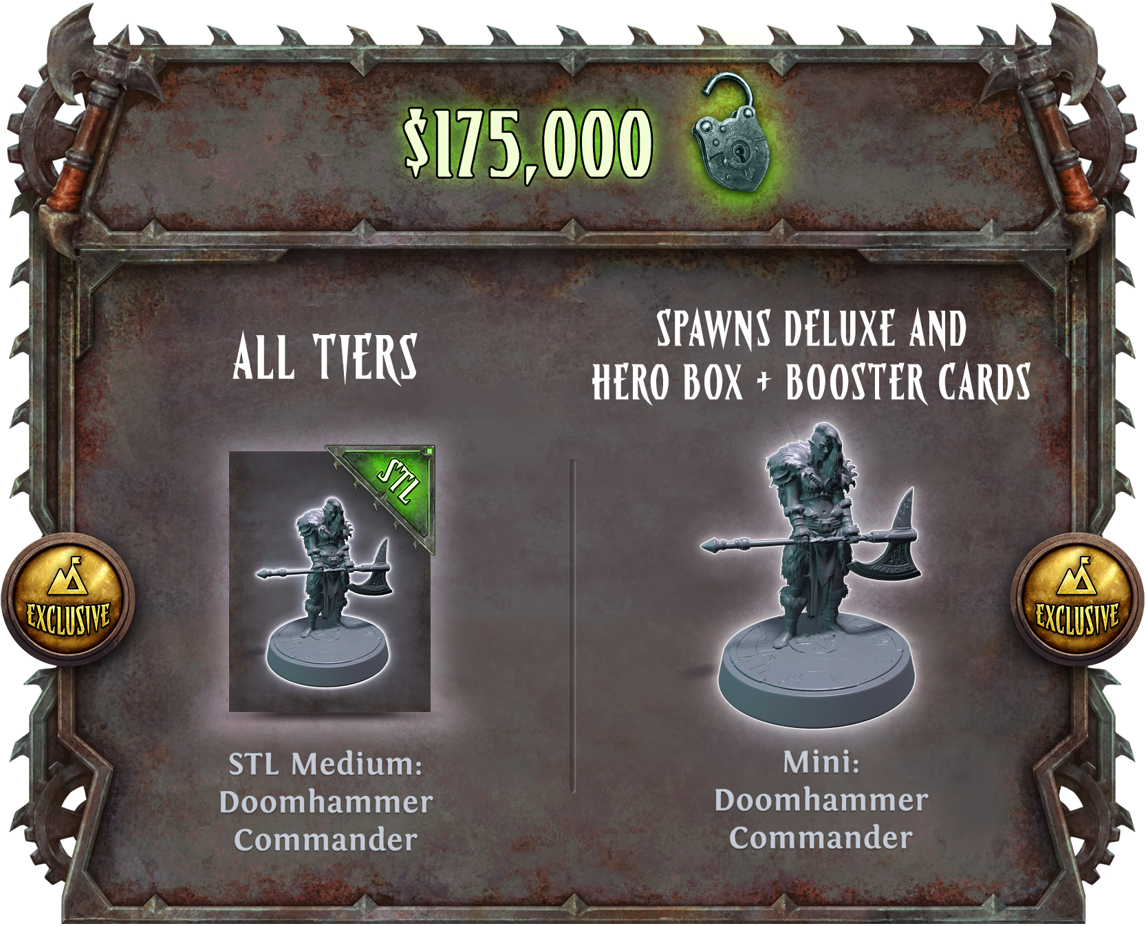 STL Medium (Doomhammer Commander) / Mini (Doomhammer Commander)