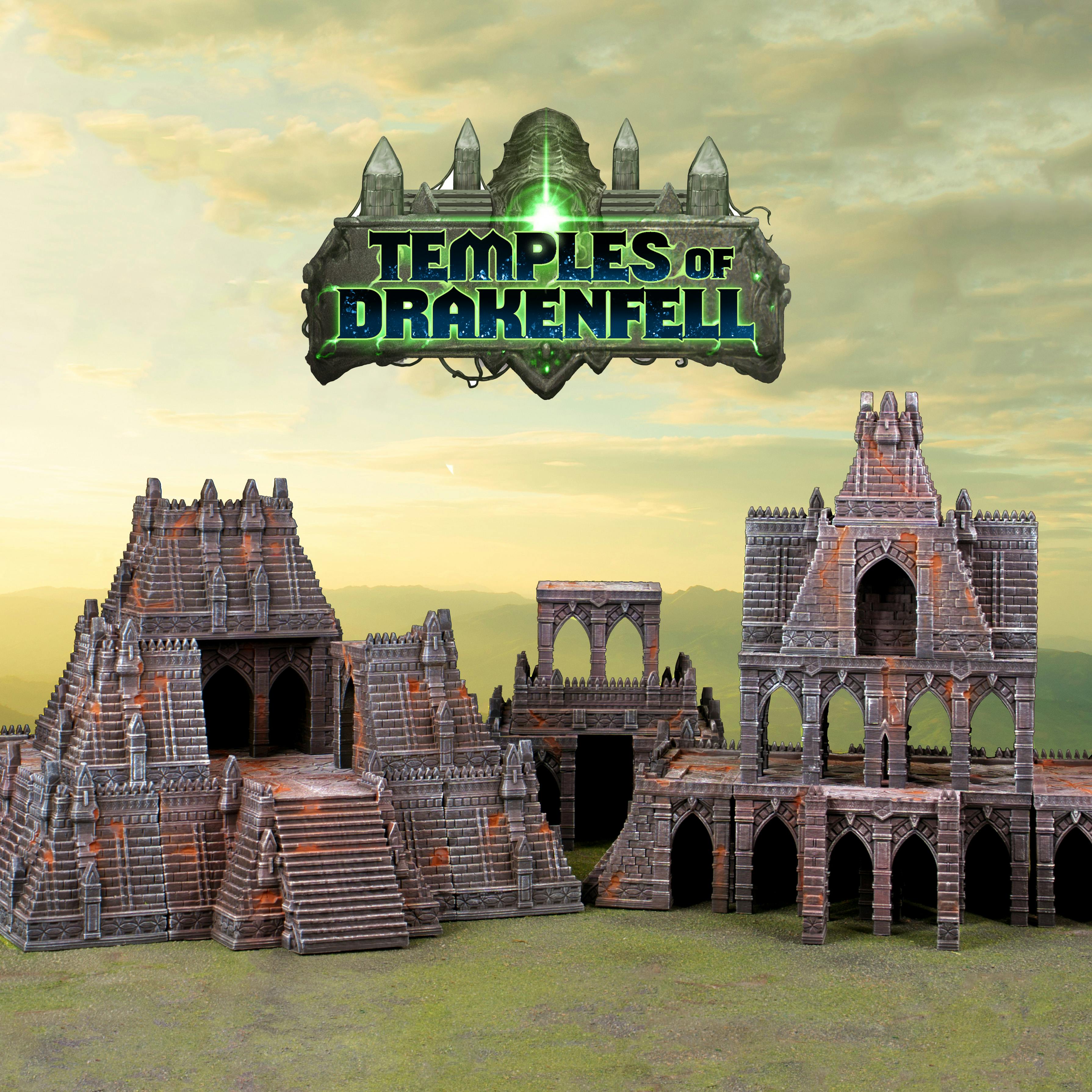 Temples of Drakenfell (STLs)