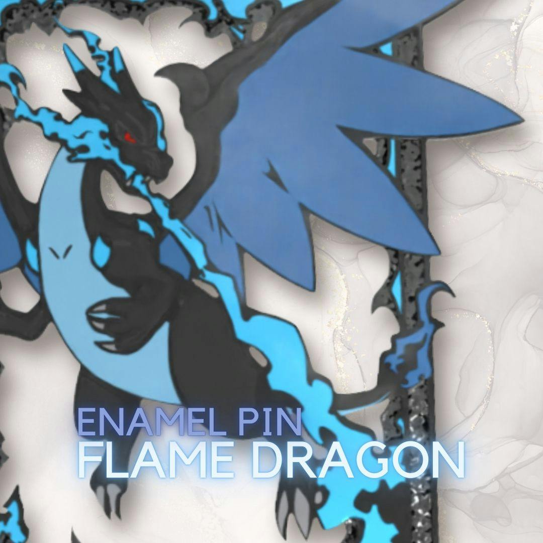 🐉Deluxe Pincard | Flame Dragon