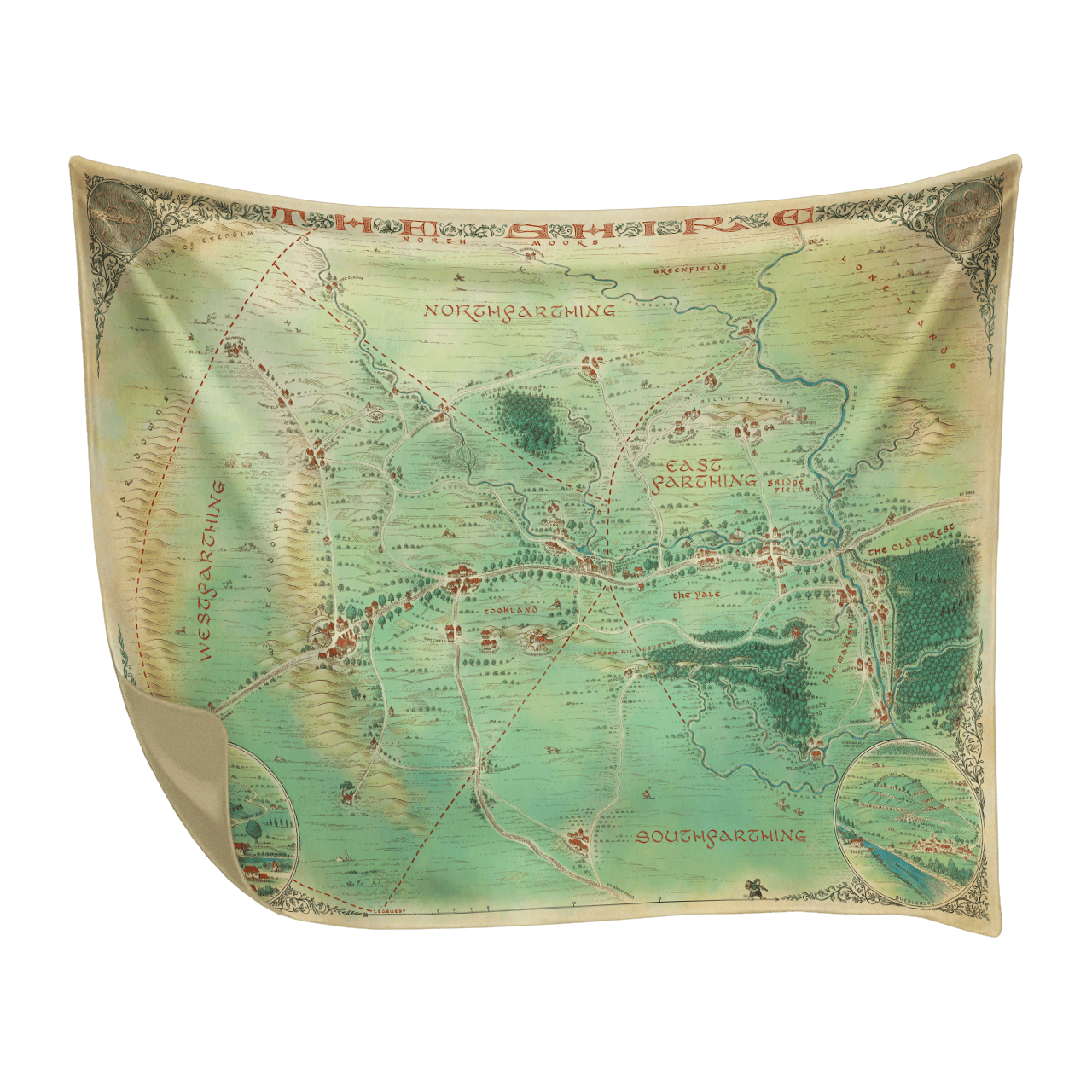 Shire Cloth Map