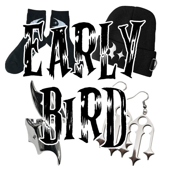 EARLY BIRD: All Accessories