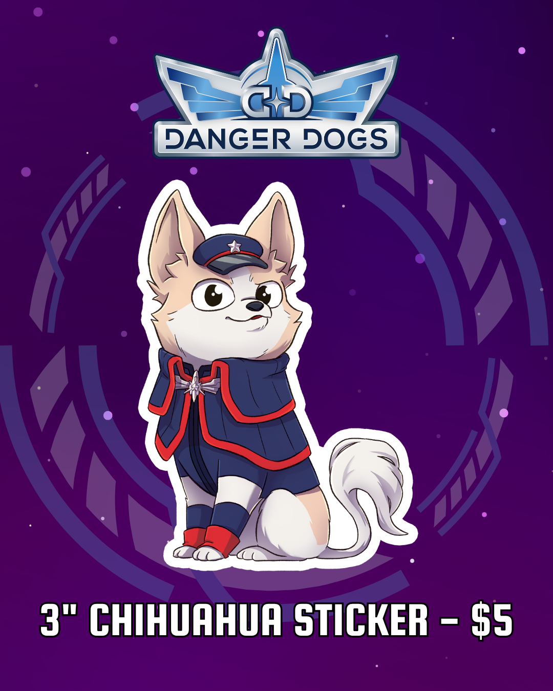 3" Chihuahua Sticker