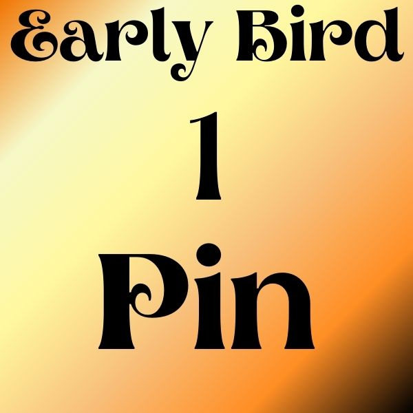 Early Bird - 1 Smut Lovers Pin