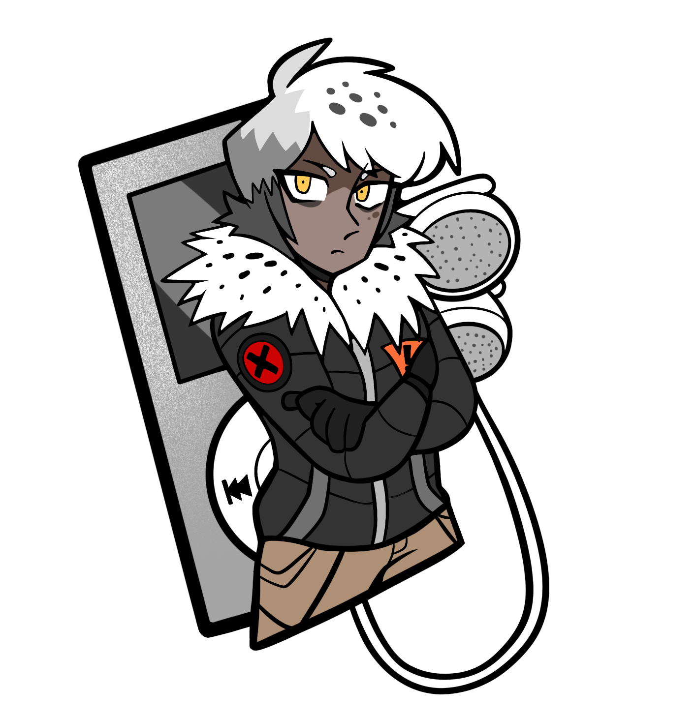 Selkie Bust Pin