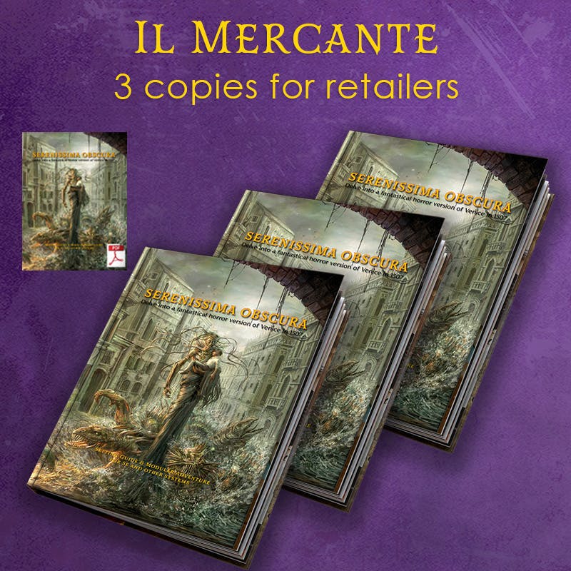 Il Mercante: 3 copies for retailers