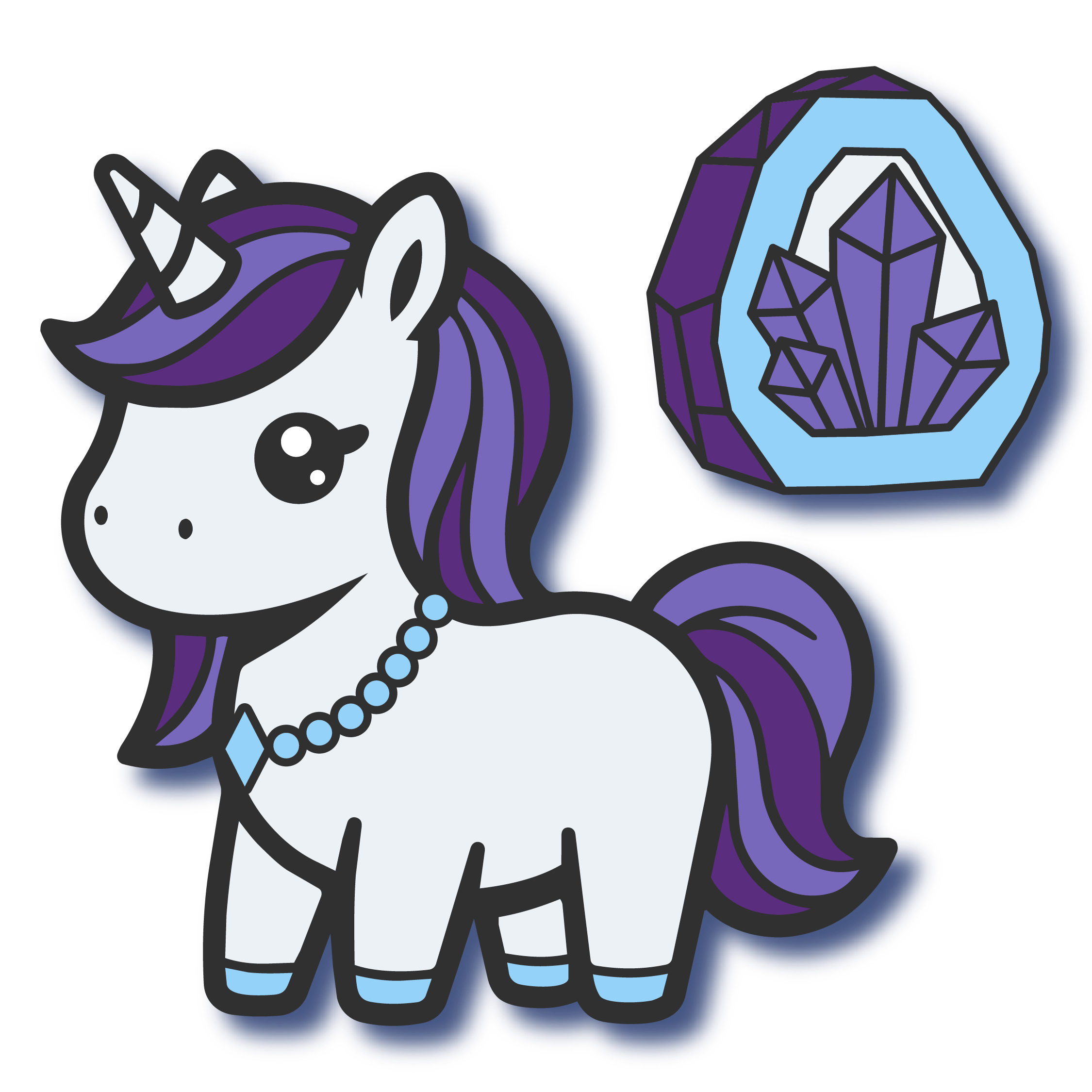Dazzle Designer & Mini Geode Pin