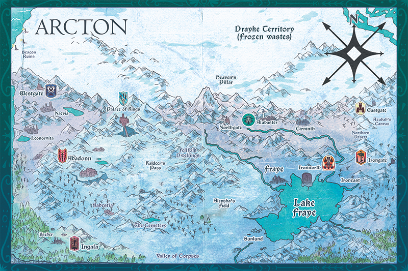 Arcton Map