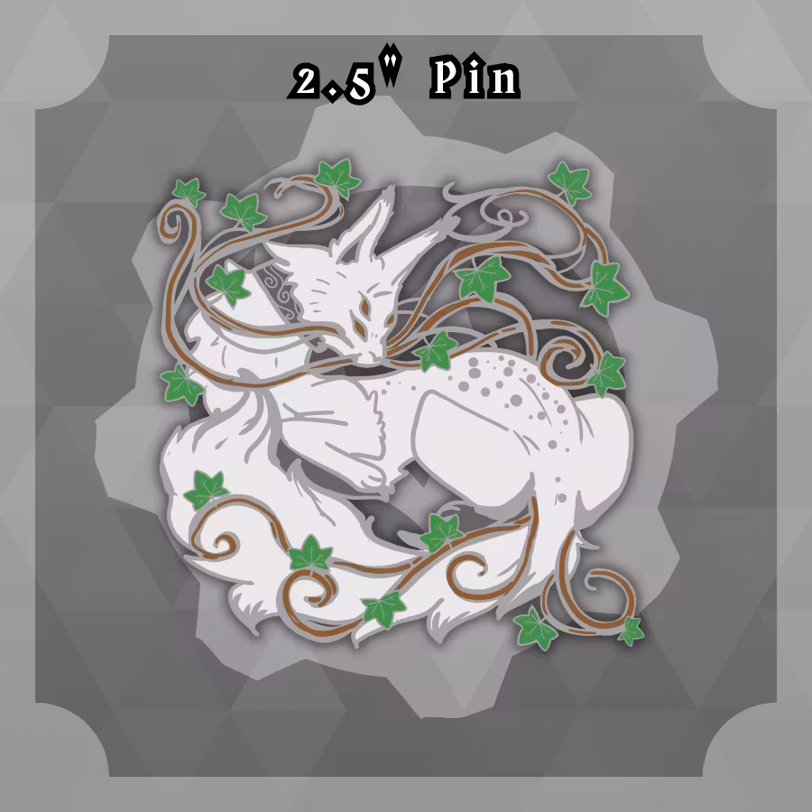 Infernal Invasions: 2.5in Felinoctis Hedinis Pin