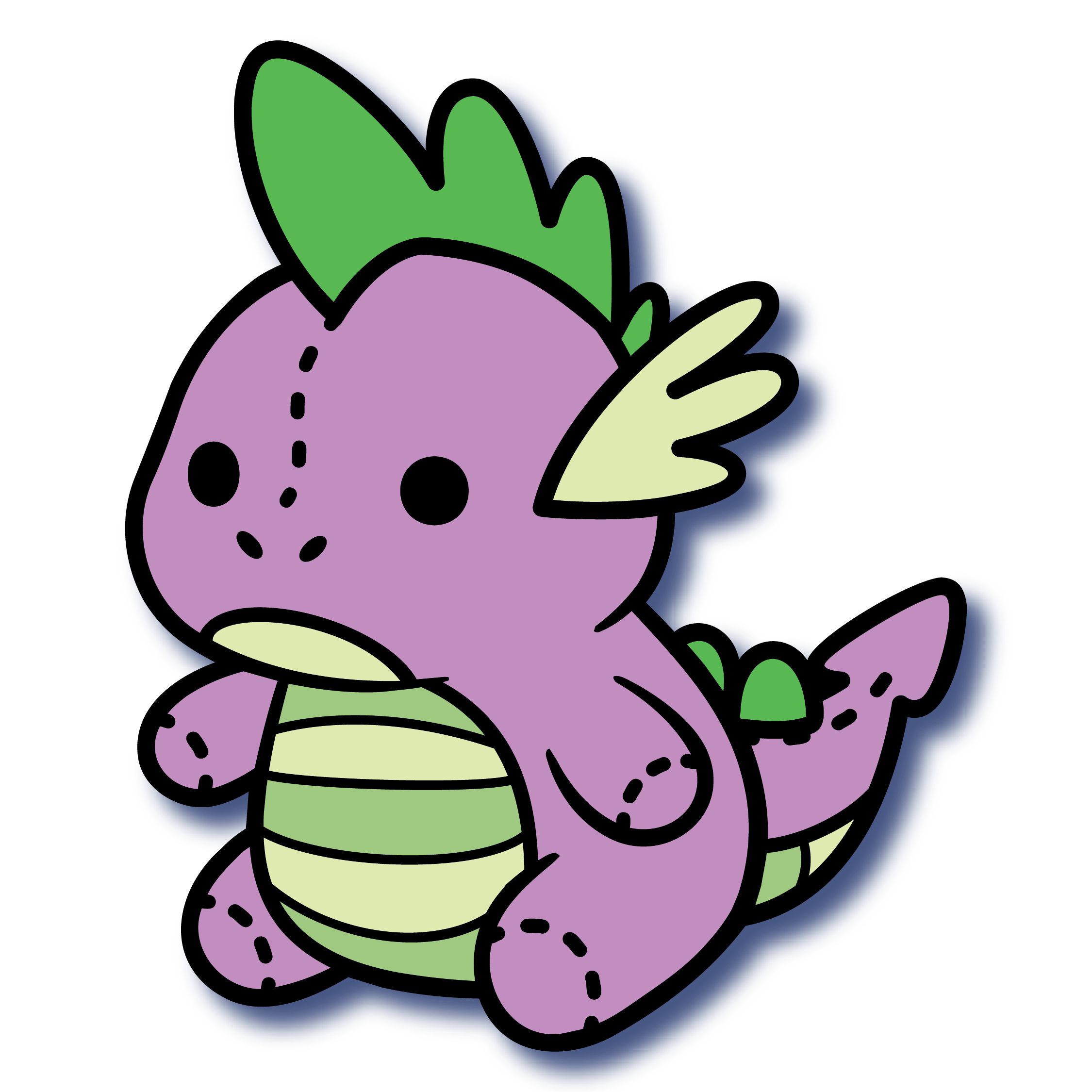 Dutiful Dragon Pin