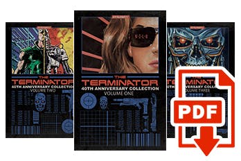 DIGITAL PDF - THE TERMINATOR 40th ANNIVERSARY 3 VOL SET