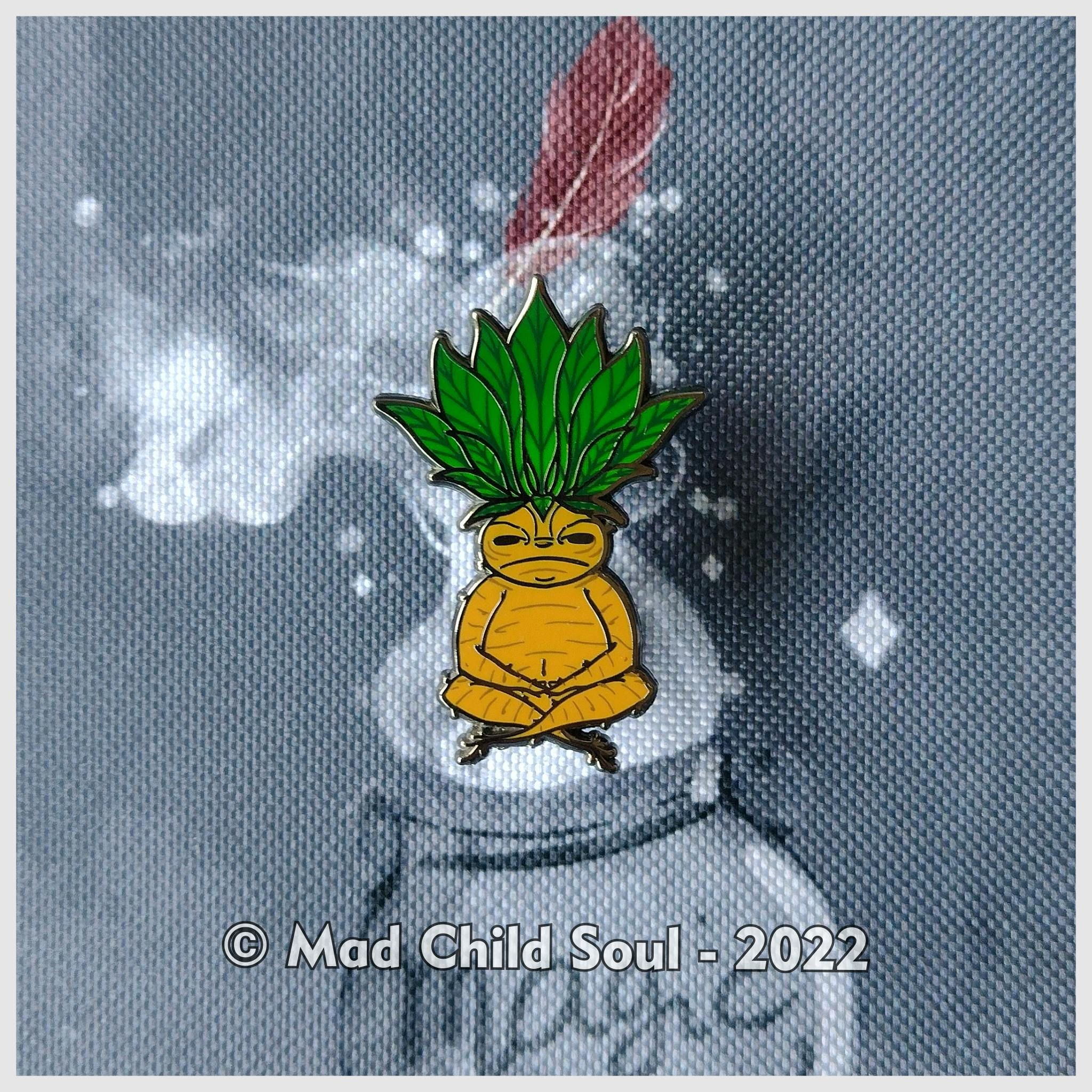 1x PIN : Green Mandrake (EL 30)