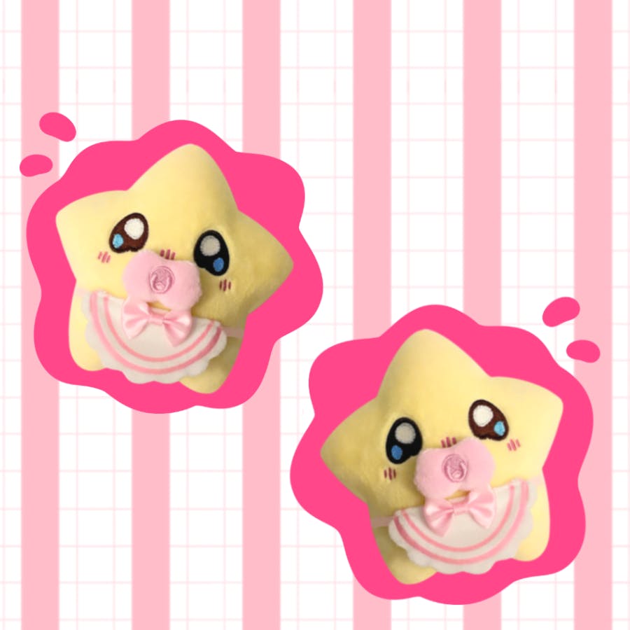 2 Baby Star Plushies