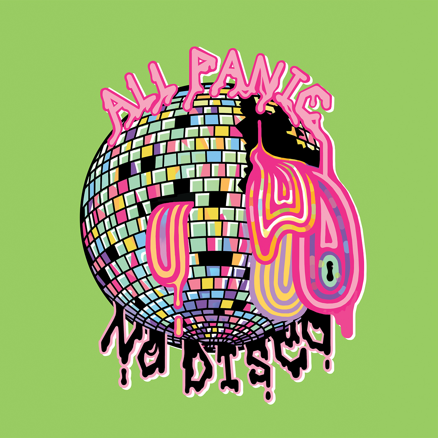 All Panic No Disco print